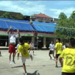 Công an huyện tổ chức giải thi đấu bóng chuyền chào mừng ngày thành lập Công an nhân Dân và ngày hội Bảo vệ an ninh Tổ Quốc.